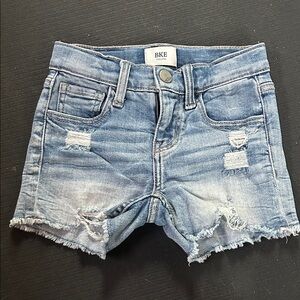BKE girls Jean shorts. Size 7